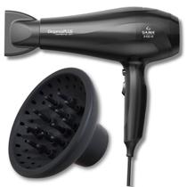 Secador De Cabelo Gama 2100w Eleganza Ceramic Íon Com Difusor Cachos