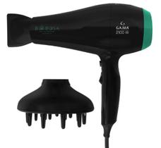 Secador De Cabelo Gama Babosa Ceramic Íon 2100W Com Difusor