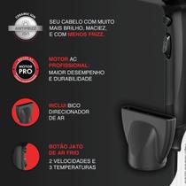 Secador de cabelo gama eleganza plus ceramic ion 2100w 127v