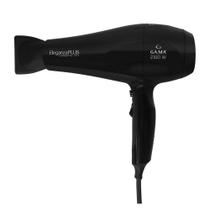 Secador de Cabelo Gama Eleganza Plus Ceramic Ion com 02 Velocidades e 2100W Preto - SECELEGANZA