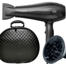 Secador De Cabelo Gama Italy 2100w Ions Ar Quente Frio Profissional Motor Ac Eleganza Difusor De Cachos Com Maleta