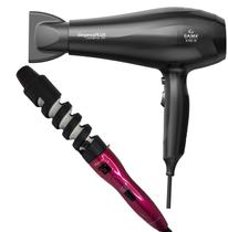 Secador De Cabelo Gama Italy 2100w Ions Profissional Motor Ac Eleganza Modelador Cacheador Ceramic Duo