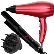 Secador De Cabelo Gama Italy 2200w Profissional Salão Ar Quente e Frio Redy Difusor Prancha Ceramica 410ºf Plus