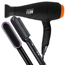 Secador De Cabelo Gama Italy 2300w GBS Barber Series Absolute Flow Ions Profissional Salão Ar Quente e Frio Escova 2 Em 1 Hq