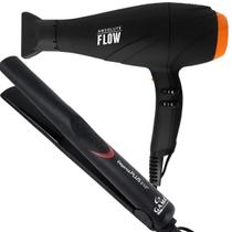 Secador De Cabelo Gama Italy 2300w GBS Barber Series Absolute Flow Ions Profissional Salão Ar Quente e Frio Prancha Chapinha 410f Fina Plus