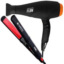 Secador De Cabelo Gama Italy 2300w GBS Barber Series Absolute Flow Ions Profissional Salão Ar Quente e Frio Prancha Chapinha Cadence Style 210c