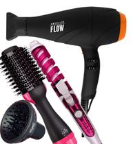 Secador De Cabelo Gama Italy 2300w GBS Barber Series Absolute Flow Ions Profissional Salão Difusor Modelador Cachos Nova Escova Alisadora City