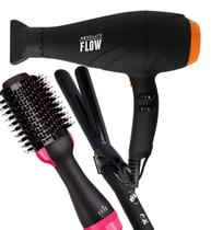 Secador De Cabelo Gama Italy 2300w GBS Barber Series Absolute Flow Ions Profissional Salão Modelador Cachos Frizz Escova Alisadora City