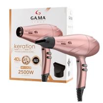 Secador De Cabelo Gama Italy Keration 4D 2500W Rose Bivolt