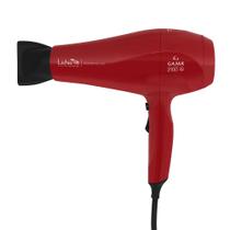 Secador de Cabelo Gama Italy Lichia Ceramic Ion 2100W, Vermelho 220V