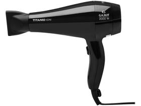 Secador de Cabelo Gama Italy Titanio Ion Preto - 2000W 2 Velocidades