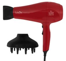 Secador de Cabelo Gama Lichia Ceramic Ion 2100W Com Difusor