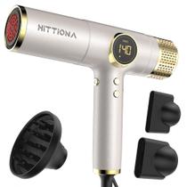 Secador de cabelo HITTIONA Infrared Ionic 2000W com difusor 110-240V