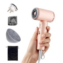 Secador de Cabelo JIGGL Mini de Viagem com Dupla Voltagem e Difusor Magnético Secador de Cabelo JIGGL Mini de Viagem com Dupla Voltagem e Difusor Magnético