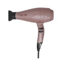 Secador de Cabelo Keration 4D PRO 2500W Super Potente Profissional Rosê/Preto Bivolt Automático Gama Italy