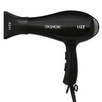 Secador de Cabelo Lizz Fashion Preto 2200W 220v Secador de Cabelo Lizz Fashion Preto 2200W 220v