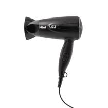 Secador De Cabelo Lizz Mini Preto Bivolt 1200W Secador De Cabelo Lizz Mini Preto Bivolt 1200W