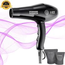 Secador De Cabelo Lizz Storm Titanium Double Ions Ceramic