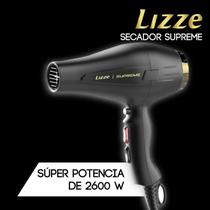 Secador de cabelo lizze supreme preto e dourado
