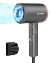 Secador de cabelo LOVEPS 1800W Ionic Dobrável Travel Sem Difusor