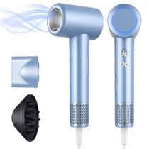 Secador de Cabelo Luxing 1500W Iônico Azul Aço Leve Secador de Cabelo Luxing 1500W Iônico Azul Aço Leve