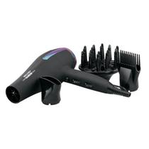 Secador de Cabelo Mallory Turbo Rainbow 2000w C/ Kit Difusor