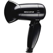 Secador de Cabelo Mega Star SC302 1000 W - Preto