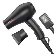 Secador de cabelo MHU Mini Ceramic Ionic 1000W 2 velocidades preto