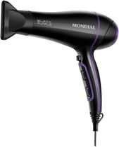 Secador de cabelo Mondial Black Purple SCN-01 Preto e Violeta 127V