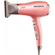 Secador de Cabelo Mondial Golden Rose SC-32 - 2000W - 110V - Rose Secador de Cabelo Mondial Golden Rose SC-32 - 2000W - 110V - Rose