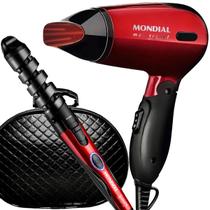 Secador De Cabelo Mondial Mini Dobrável 1200w Max Travel Viajem Modelador Cachos Cacheador Spiral Bivolt Com Maleta Preta Secador De Cabelo Mondial Mini Dobrável 1200w Max Travel Viajem Modelador Cachos Cacheador Spiral Bivolt Com Maleta Preta