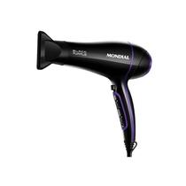 Secador De Cabelo Mondial Preta Purple Line Scn 01 2.000 Watts 220V ~ 50 60 Hz P