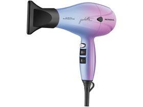 Secador de Cabelo Mondial Profissional Cerâmica - Azul e Rosa 2000W 2 Velocidades By Juliette