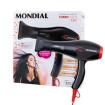 Secador De Cabelo Mondial SC-41 Turbo Color Red - 110V