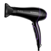 Secador de Cabelo Mondial SCN01 Black Purple 2000W Preto