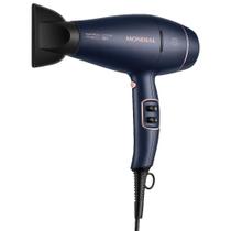 Secador de Cabelo Mondial SCP-01 InfraRed com 2 Velocidades, 3 Temperaturas, 2000W, Azul/Golden Rose