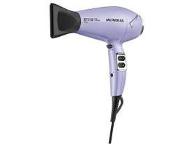 Secador de Cabelo Mondial Tourmaline Íon Lilás 2200W 2 Velocidades Space Shine SC-21-BI 74009-01