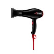 Secador de Cabelo Mondial Turbo Color Red SC-41 Preto 1900W - 127V