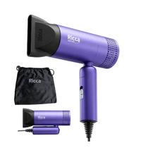 Secador de Cabelo para Viagem Airport Ricca Bivolt 127v 220 v1200W Secador de Cabelo para Viagem Airport Ricca Bivolt 127v 220 v1200W