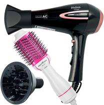Secador de Cabelo Philco 2100w Ar quente Frio Profissional íons Tourmaline Difusor Escova 4 em 1 1300w Secador de Cabelo Philco 2100w Ar quente Frio Profissional íons Tourmaline Difusor Escova 4 em 1 1300w