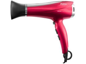 Secador de Cabelo Philco Íons Tourmaline Cherry 2200W 2 Velocidades PSC2300