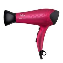 Secador de Cabelo Philco Íons Tourmaline Cherry 2200W 2 Velocidades PSC2350