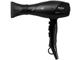 Secador de Cabelo Philco Íons Tourmaline Preto 2000W 2 Velocidades PSC3050