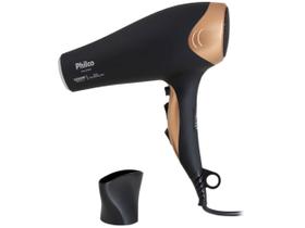 Secador de Cabelo Philco Íons Tourmaline Preto 2200W 2 Velocidades PSC2450