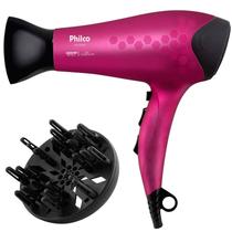 Secador De Cabelo Philco Profissional 2200w Ions Ar Quente Frio Rosa Stilo Bivolt Com Difusor Cachos Secador De Cabelo Philco Profissional 2200w Ions Ar Quente Frio Rosa Stilo Bivolt Com Difusor Cachos