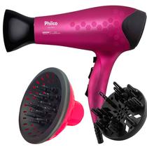 Secador De Cabelo Philco Profissional 2200w Ions Ar Quente Frio Stilo Bivolt Com 2 Difusor De Cachos Secador De Cabelo Philco Profissional 2200w Ions Ar Quente Frio Stilo Bivolt Com 2 Difusor De Cachos
