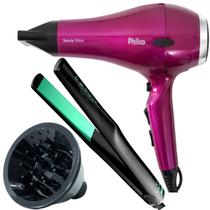 Secador De Cabelo Philco Shine 2000w Profissional Salão Motor Ac Tourmaline Ions Ar Quente e Frio Difusor