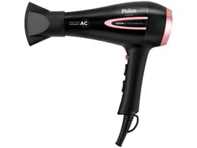 Secador de Cabelo Philco Tourmaline Íon Preto 2100W 2 Velocidades PSA3250