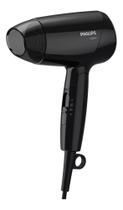 Secador De Cabelo Philips Essential Care Dobrável BHC010 Preto 220v