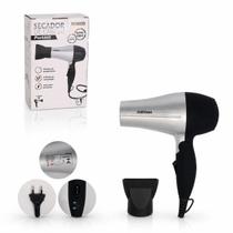 Secador de Cabelo Portátil Dobrável 1200W Bivolt PP Cinza para Secagem Rápida - STARTOOLS